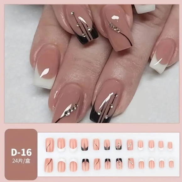 2/$16 Rhinestone Press On Nails - Picture 6 of 11